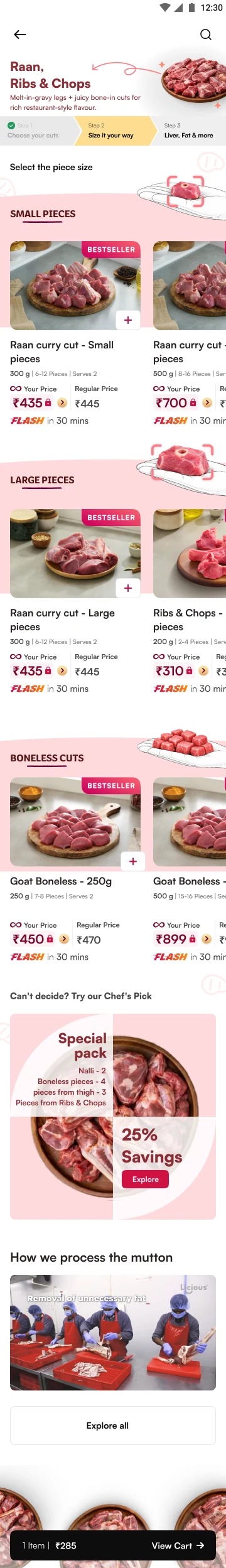 Raan, Ribs and Chops retained in the illustrated header