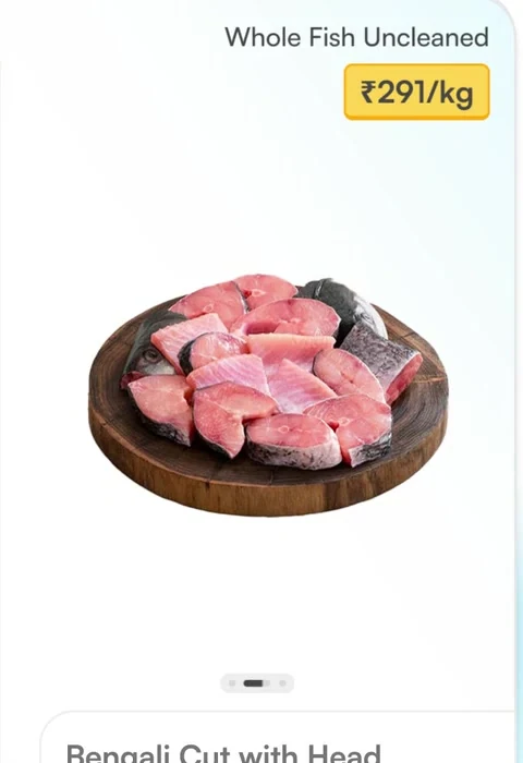 Prepared cut from the actual product journey