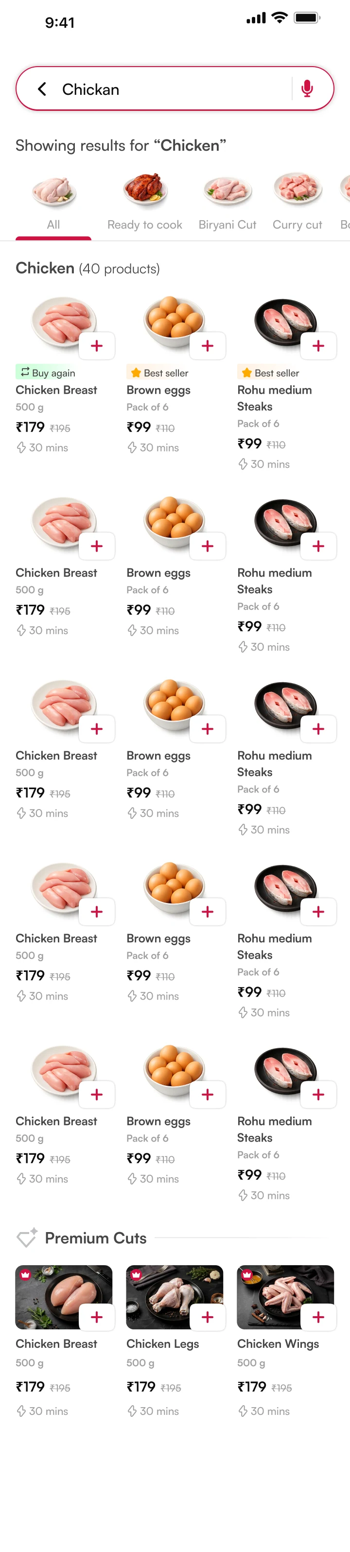 Chickan corrected to Chicken with matching results